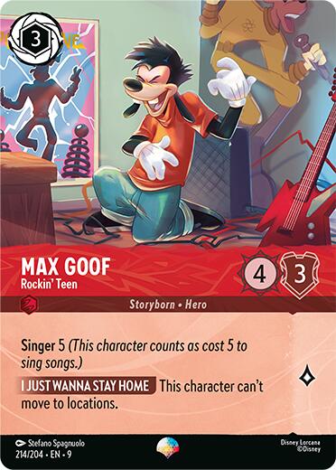 Max Goof - Rockin' Teen (Epic) (214/204) [Fabled] | Total Play