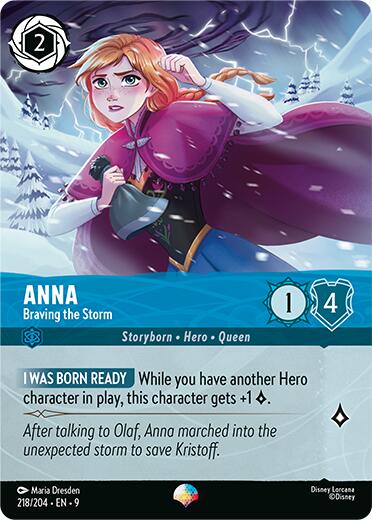 Anna - Braving the Storm (Epic) (218/204) [Fabled] | Total Play