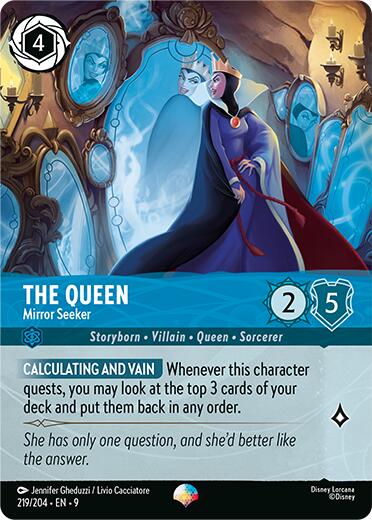 The Queen - Mirror Seeker (Epic) (219/204) [Fabled] | Total Play