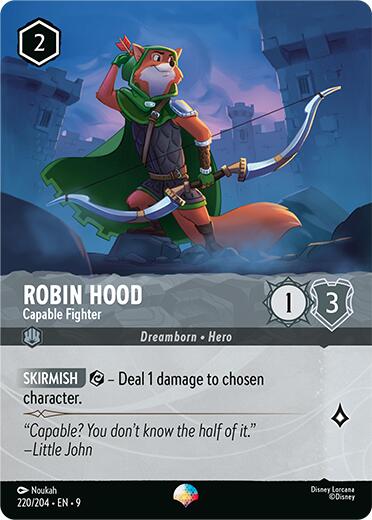 Robin Hood - Capable Fighter (Epic) (220/204) [Fabled] | Total Play