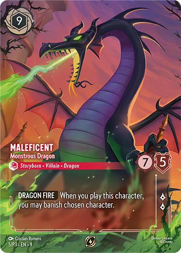 Maleficent - Monstrous Dragon (Store Championship) (5/P3) [Promo Cards] | Total Play