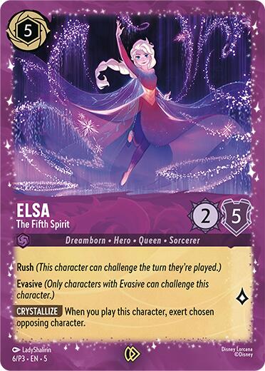 Elsa - The Fifth Spirit (6/P3) [Promo Cards] | Total Play