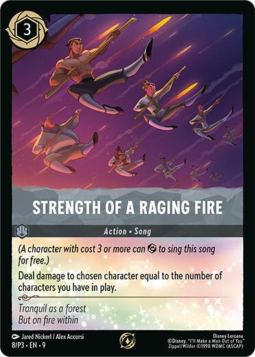 Strength of a Raging Fire (8/P3) [Promo Cards] | Total Play