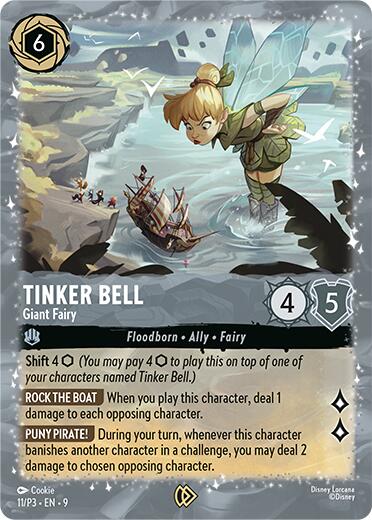 Tinker Bell - Giant Fairy (11/P3) [Promo Cards] | Total Play