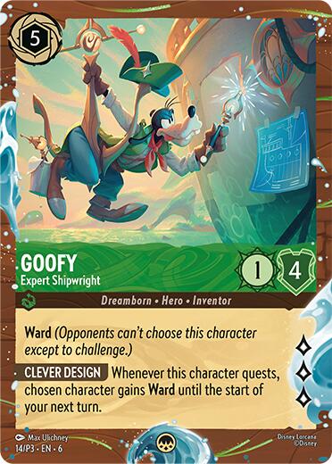 Goofy - Expert Shipwright (Disney Cruise Promo) (14/P3) [Promo Cards] | Total Play