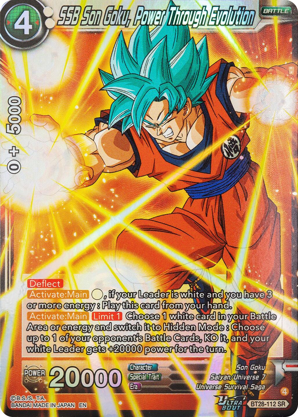SSB Son Goku, Power Through Evolution (BT28-112) [Prismatic Clash] | Total Play