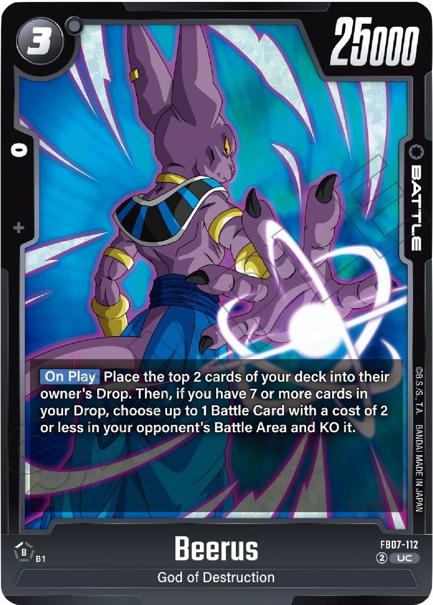 Beerus [Wish For Shenron] | Total Play
