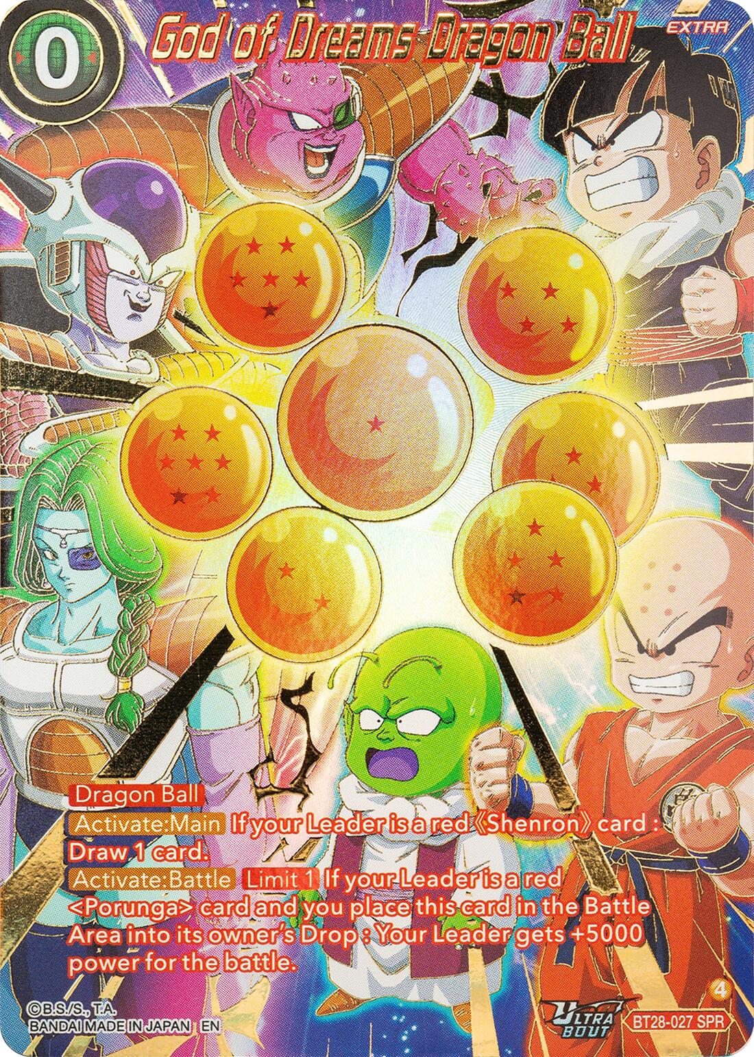 God of Dreams Dragon Ball (BT28-027) [Prismatic Clash] | Total Play