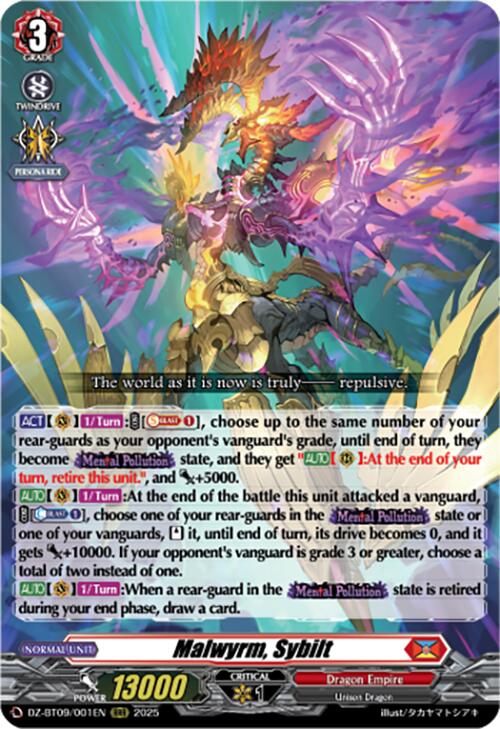 Malwyrm, Sybilt (DZ-BT09/001EN) [Super Brave Detonation] | Total Play