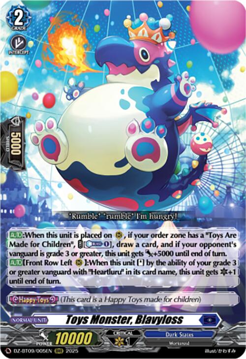 Toys Monster, Blavyloss (DZ-BT09/005EN) [Super Brave Detonation] | Total Play