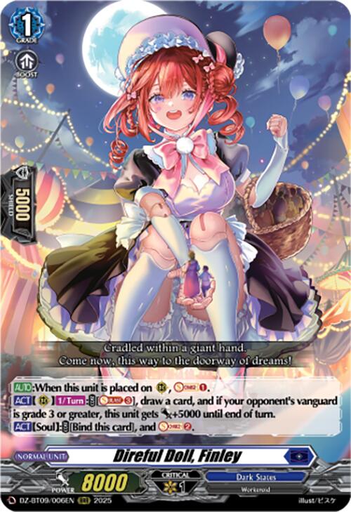 Direful Doll, Finley (DZ-BT09/006EN) [Super Brave Detonation] | Total Play
