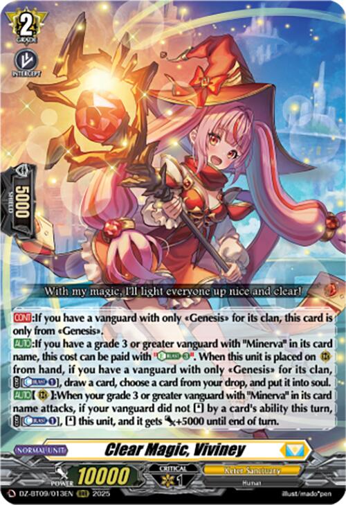 Clear Magic, Viviney (DZ-BT09/013EN) [Super Brave Detonation] | Total Play