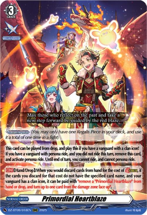 Primordial Heartblaze (DZ-BT09/018EN) [Super Brave Detonation] | Total Play