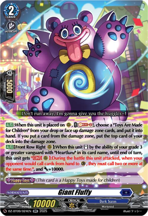 Giant Fluffy (DZ-BT09/024EN) [Super Brave Detonation] | Total Play