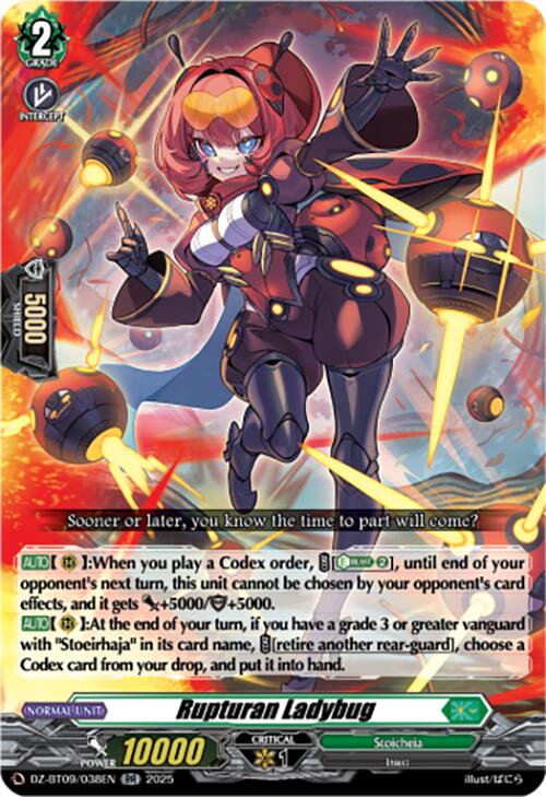 Rupturan Ladybug (DZ-BT09/038EN) [Super Brave Detonation] | Total Play