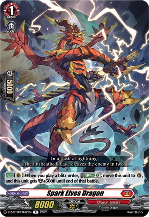 Spark Elves Dragon (DZ-BT09/042EN) [Super Brave Detonation] | Total Play