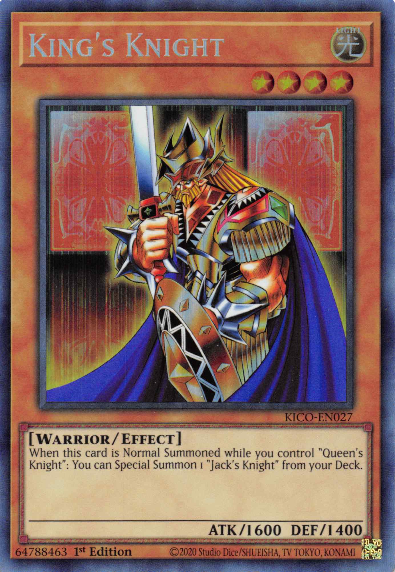 King's Knight (Collector's Rare) [KICO-EN027] Collector's Rare | Total Play