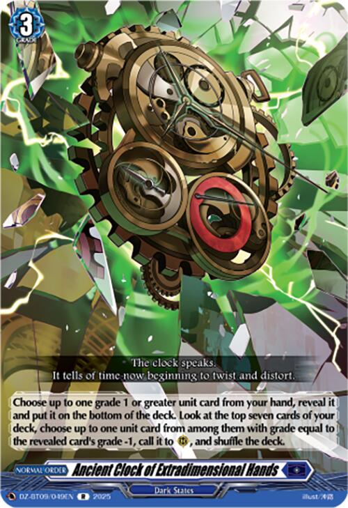 Ancient Clock of Extradimensional Hands (DZ-BT09/049EN) [Super Brave Detonation] | Total Play