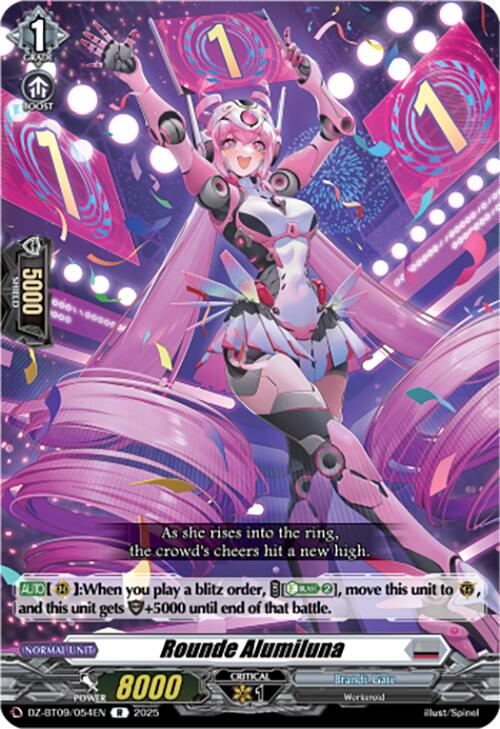 Rounde Alumiluna (DZ-BT09/054EN) [Super Brave Detonation] | Total Play