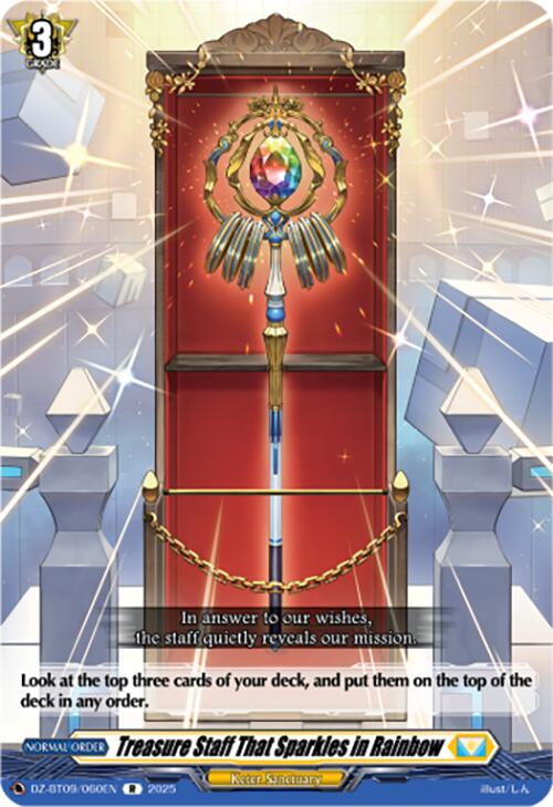 Treasure Staff That Sparkles in Rainbow (DZ-BT09/060EN) [Super Brave Detonation] | Total Play