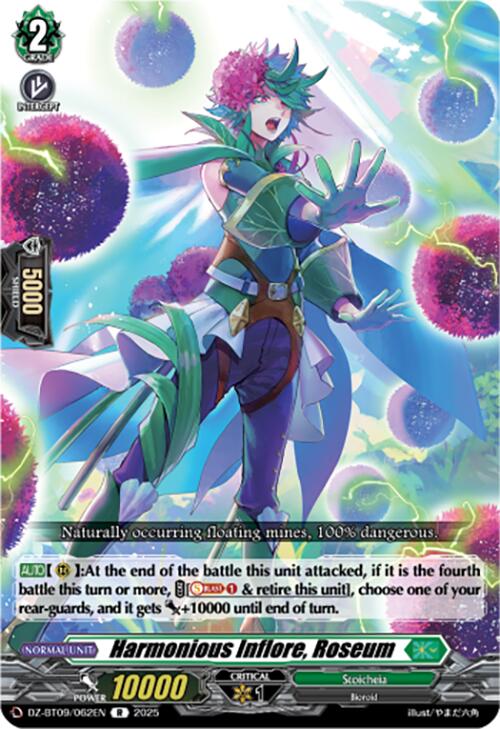 Harmonious Inflore, Roseum (DZ-BT09/062EN) [Super Brave Detonation] | Total Play