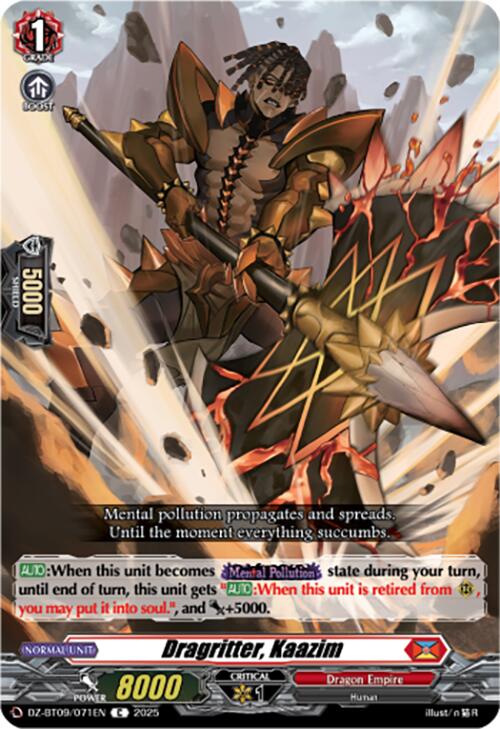 Dragritter, Kaazim (DZ-BT09/071EN) [Super Brave Detonation] | Total Play