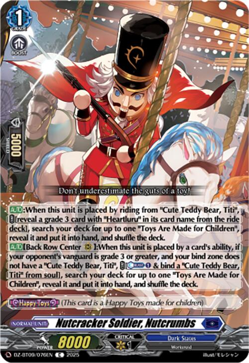 Nutcracker Soldier, Nutcrumbs (DZ-BT09/076EN) [Super Brave Detonation] | Total Play