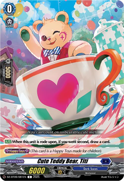Cute Teddy Bear, Titi (DZ-BT09/081EN) [Super Brave Detonation] | Total Play