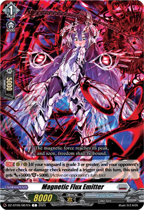 Magnetic Flux Emitter (DZ-BT09/087EN) [Super Brave Detonation] | Total Play