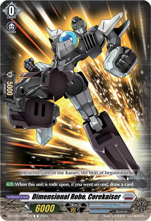 Dimensional Robo, Corekaiser (DZ-BT09/088EN) [Super Brave Detonation] | Total Play