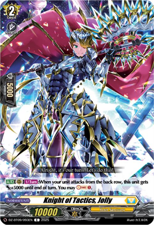 Knight of Tactics, Jolly (DZ-BT09/093EN) [Super Brave Detonation] | Total Play
