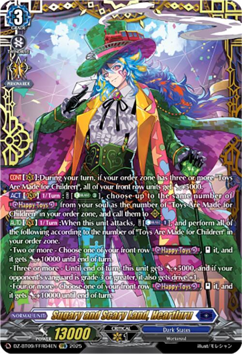 Sugary and Scary Land, Heartluru (DZ-BT09/FFR04EN) [Super Brave Detonation] | Total Play