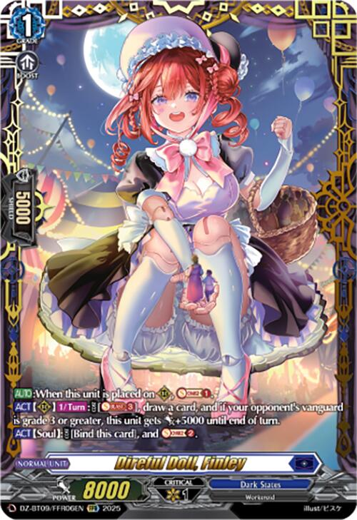 Direful Doll, Finley (DZ-BT09/FFR06EN) [Super Brave Detonation] | Total Play
