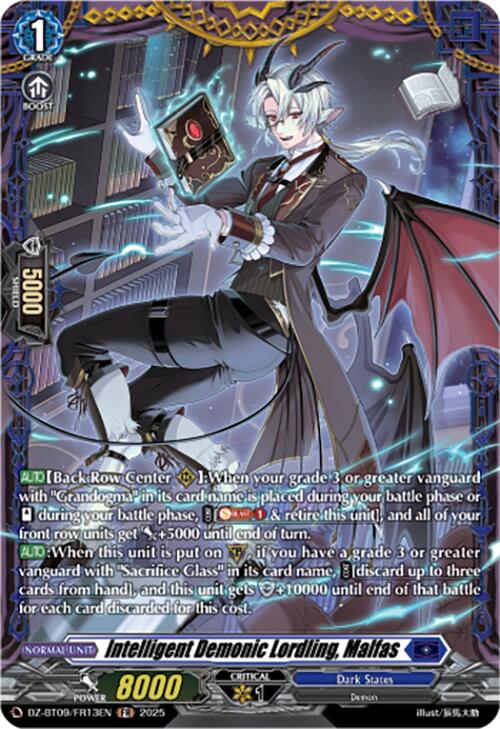 Intelligent Demonic Lordling, Malfas (DZ-BT09/FR13EN) [Super Brave Detonation] | Total Play