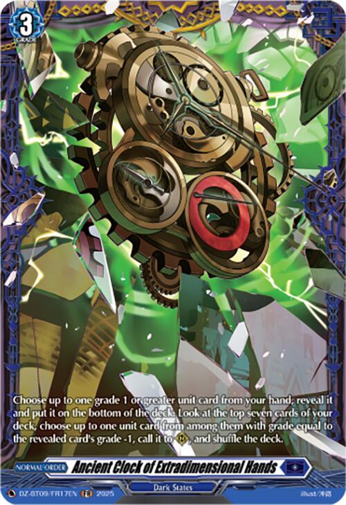Ancient Clock of Extradimensional Hands (DZ-BT09/FR17EN) [Super Brave Detonation] | Total Play