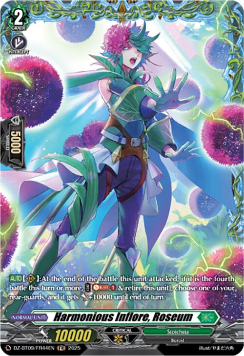 Harmonious Inflore, Roseum (DZ-BT09/FR44EN) [Super Brave Detonation] | Total Play