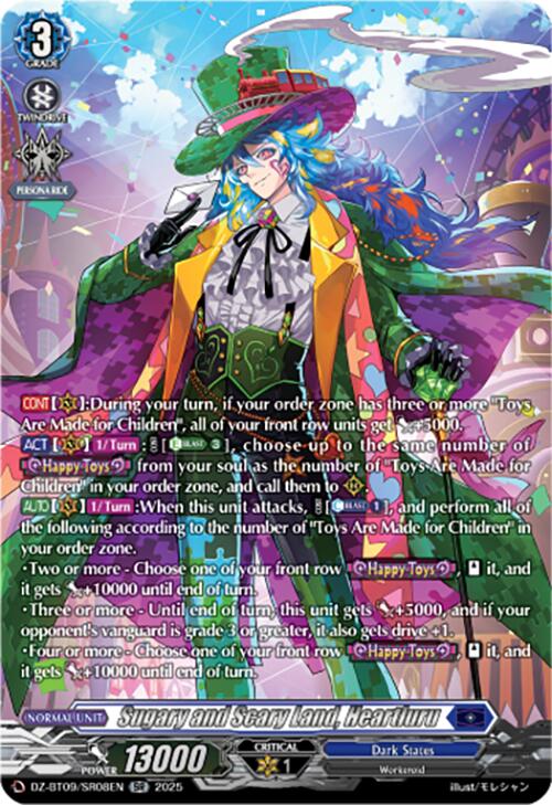 Sugary and Scary Land, Heartluru (DZ-BT09/SR08EN) [Super Brave Detonation] | Total Play