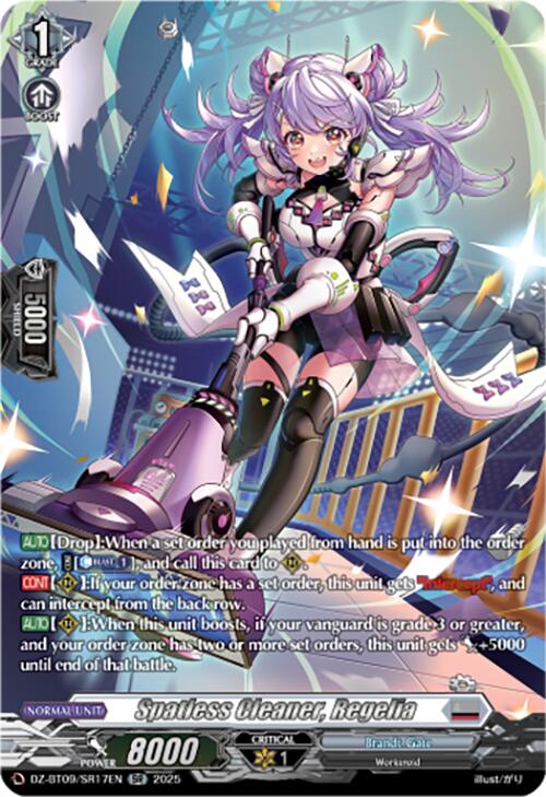 Spatless Cleaner, Regelia (DZ-BT09/SR17EN) [Super Brave Detonation] | Total Play