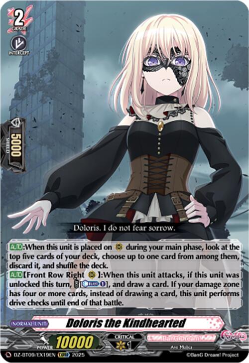 Doloris the Kindhearted (EXC) (DZ-BT09/EX19EN) [Super Brave Detonation] | Total Play