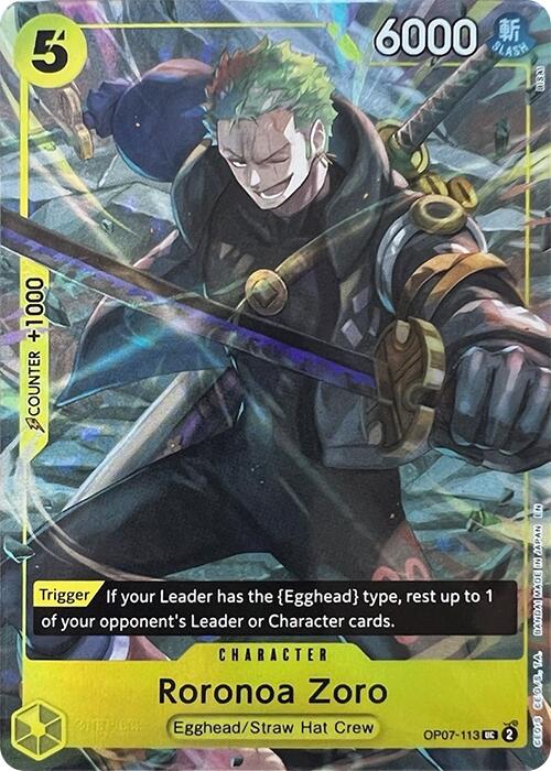 Roronoa Zoro (Illustration Box Vol.3) [One Piece Promotion Cards] | Total Play