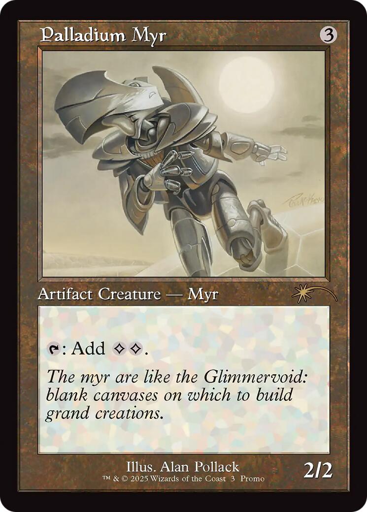 Palladium Myr (Retro Frame) [Standard Showdown Promos] | Total Play