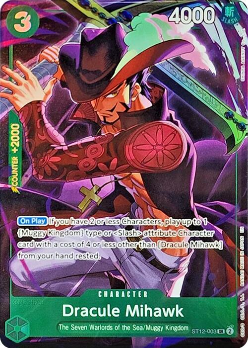 Dracule Mihawk (Illustration Box Vol.4) [One Piece Promotion Cards] | Total Play