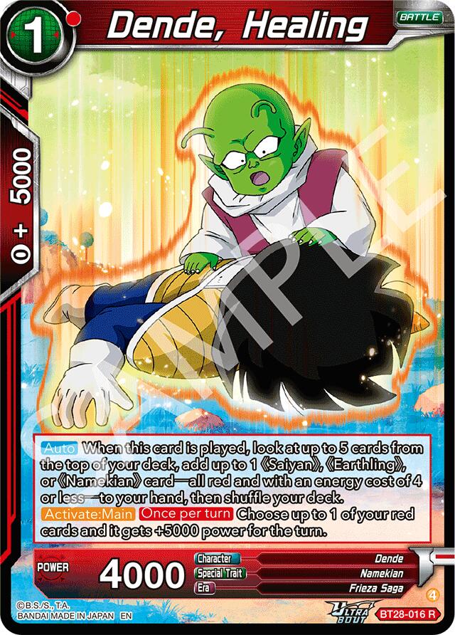 Dende, Healing (BT28-016) [Prismatic Clash] | Total Play
