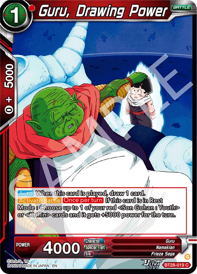 Guru, Drawing Power (BT28-019) [Prismatic Clash] | Total Play