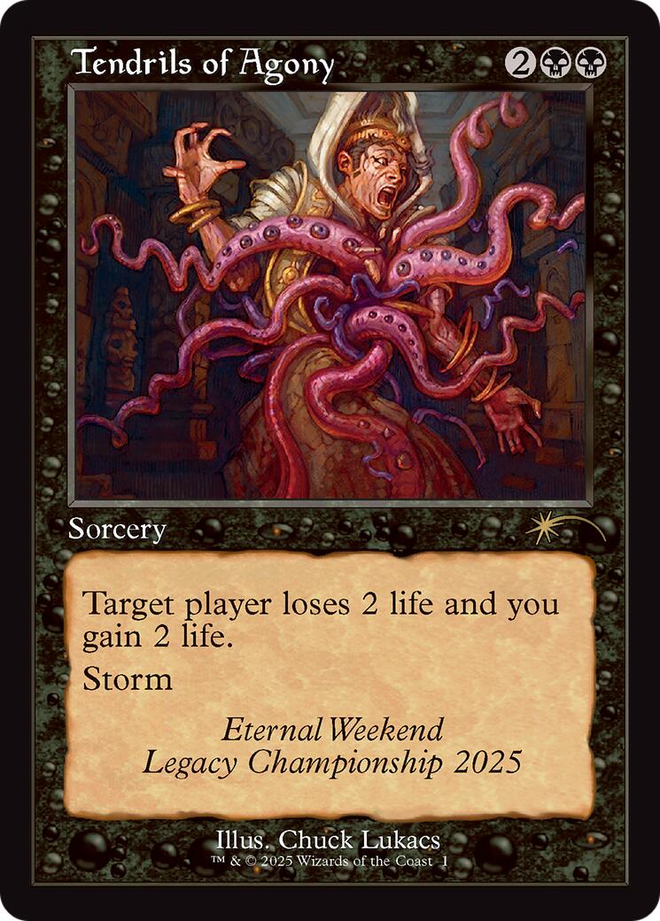 Tendrils of Agony (Retro Frame) (Eternal Weekend 2025 Promo) [Eternal Weekend] | Total Play