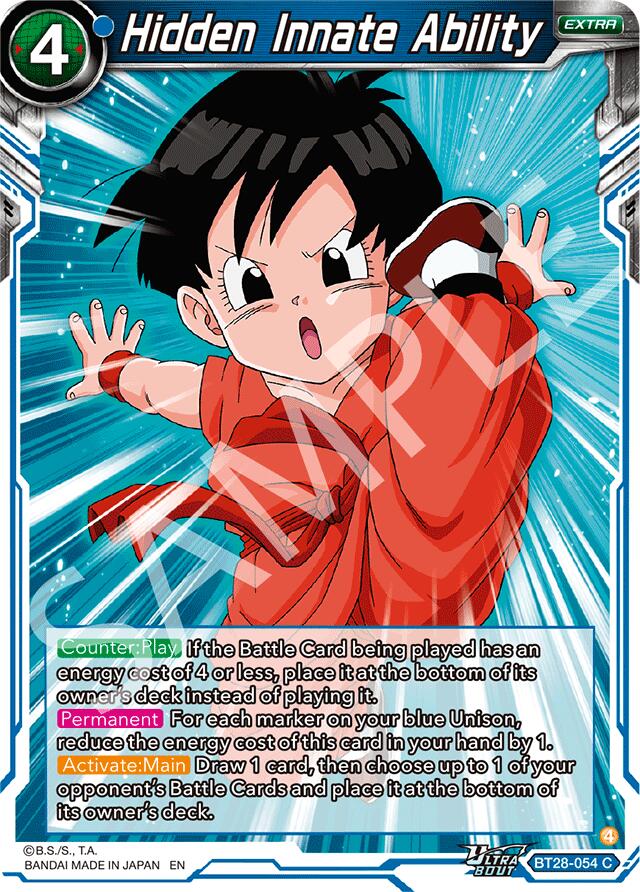Hidden Innate Ability (BT28-054) [Prismatic Clash] | Total Play
