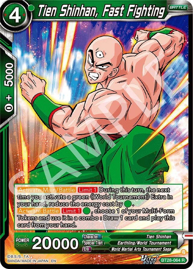 Tien Shinhan, Fast Fighting (BT28-064) [Prismatic Clash] | Total Play