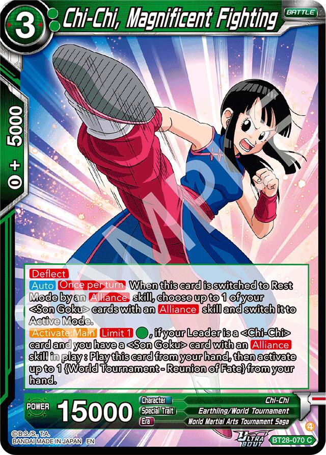 Chi-Chi, Magnificent Fighting (BT28-070) [Prismatic Clash] | Total Play