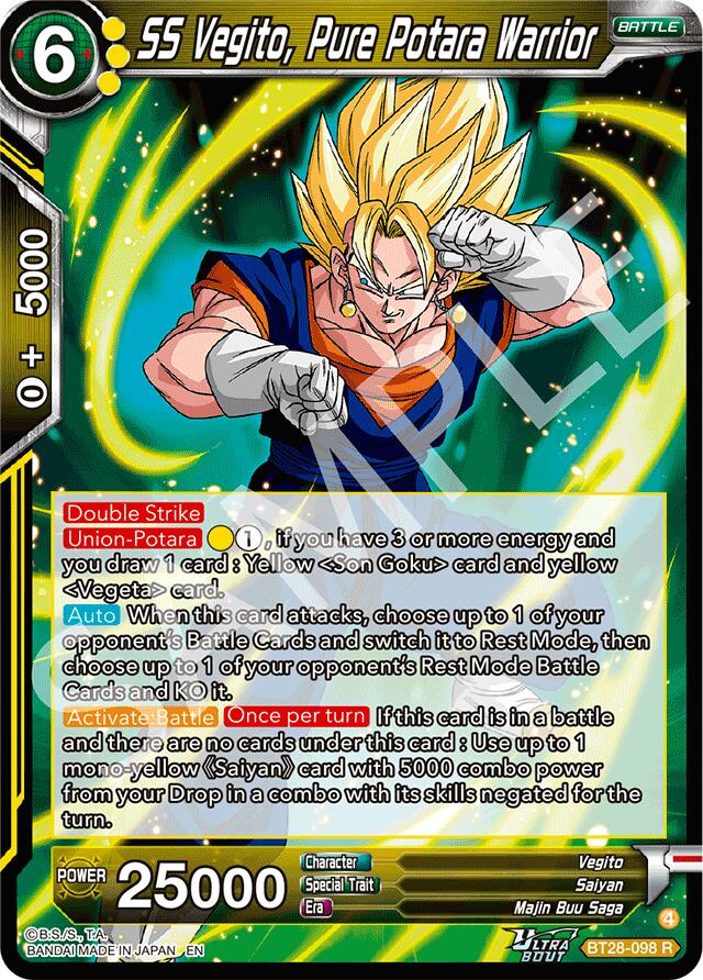 SS Vegito, Pure Potara Warrior (BT28-098) [Prismatic Clash] | Total Play