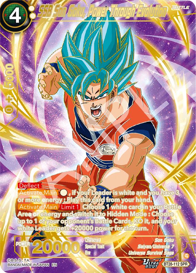 SSB Son Goku, Power Through Evolution (SPR) (BT28-112) [Prismatic Clash] | Total Play